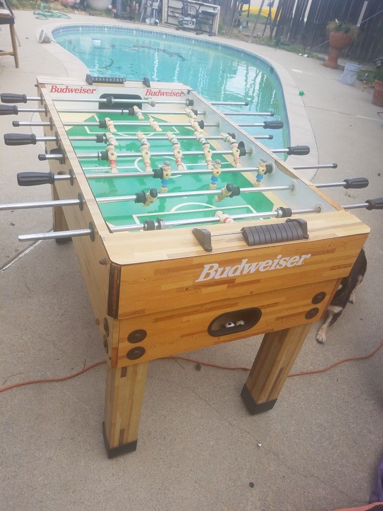 Foosball Heavy duty Vintage From Budweiser