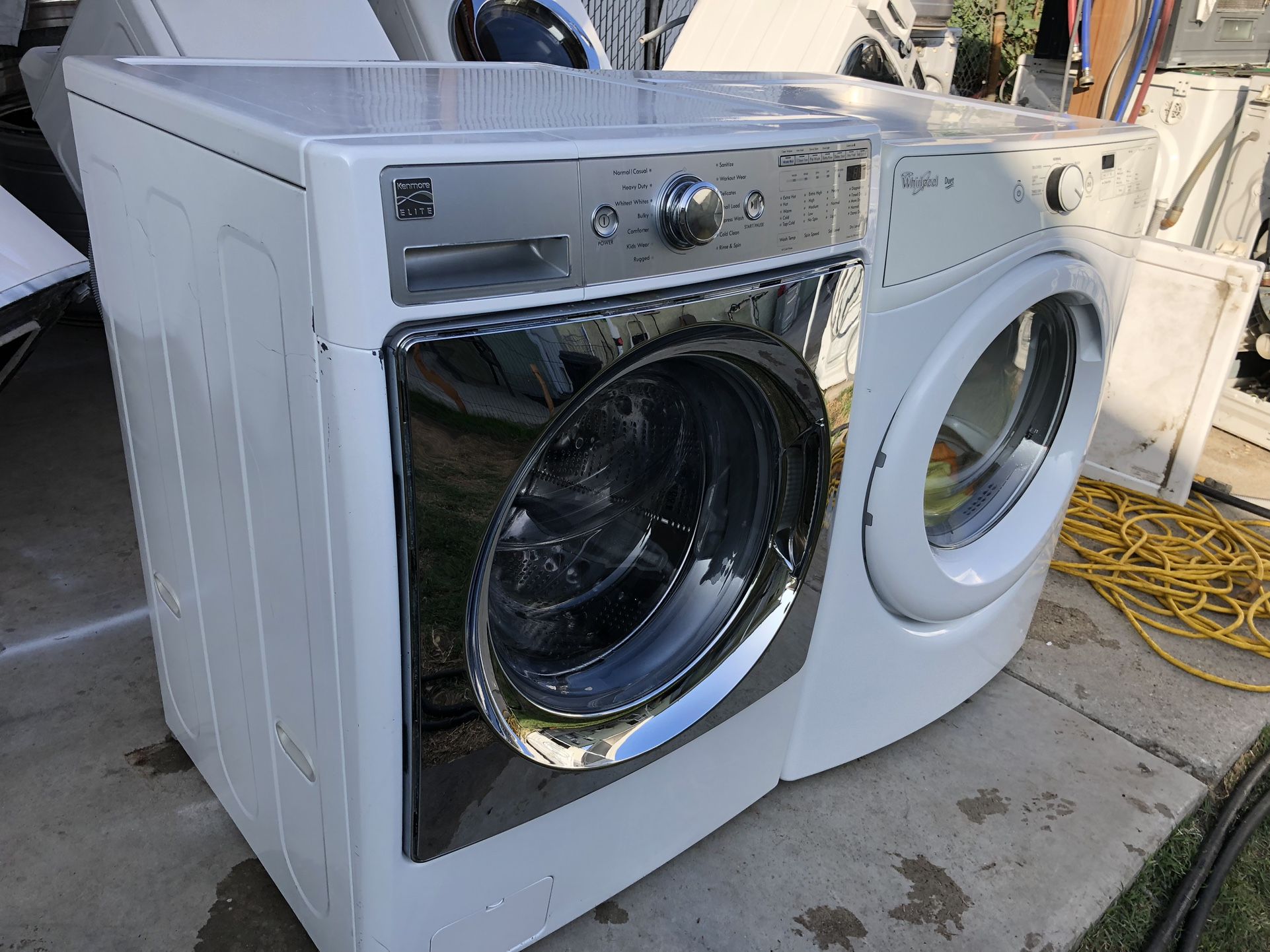 Kenmore Washer And Whirlpool Dryer. Full Working Condition