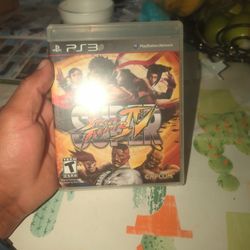 PS3 Super Street Fighter Iv Sealed