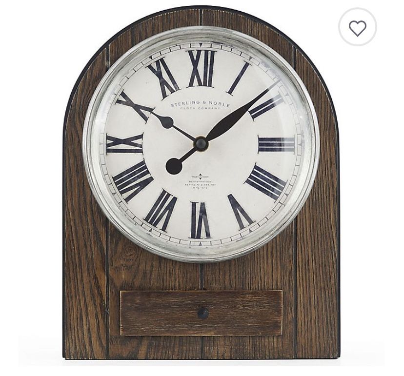 Sterling & Noble Clock