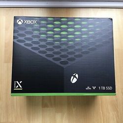 New Microsoft Xbox Series X Console 