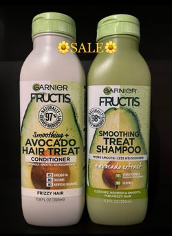 (PACK OF 2) GARNIER FRUCTIS AVOCADO 🥑 EXTRACT SHAMPOO & CONDITIONER
