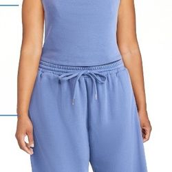 No Boundaries French Terry Tube Top and Pants Set, 2-Piece, Women's...NEW WITH TAGS..ALL SIZES...XXS TO XXL