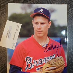Signed Steve Avery Atlanta Braves 8x10 Autograph Photo MLB Baseball