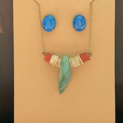 Turquoise Nugget Necklace
