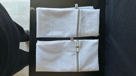 2 mesh laundry bags for sweaters Bras lingerie 23x23in