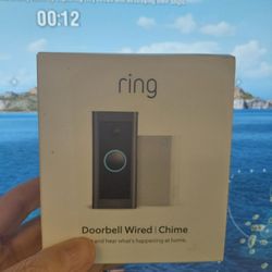 Ring Wired Doorbell With Chime