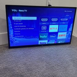 32” TCL Roku TV