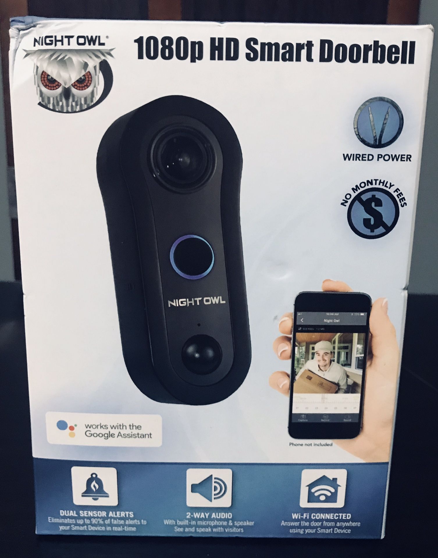 Night Owl 1080p Smart Doorbell Manual