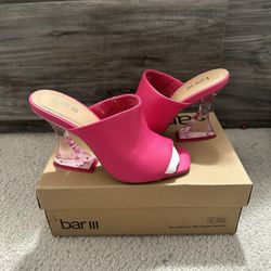 brand new pink heels