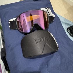 Anon M4 Snowboard Goggles W/ Extra Lens And Ski Mask 