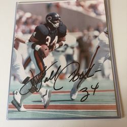 Walter Payton Autographed Signed Photo