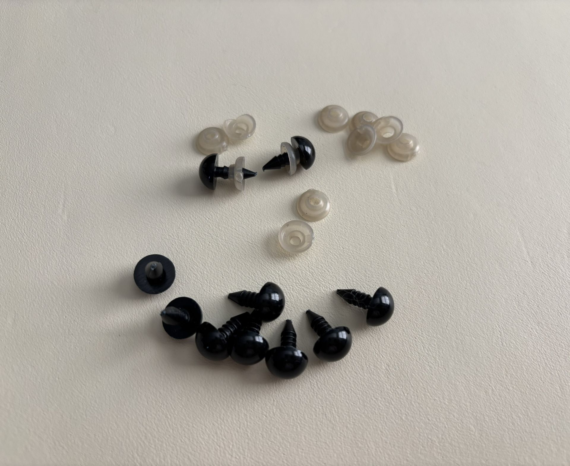 Black Safety Eyes With Washers