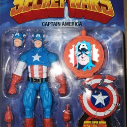 Marvel Legends Avengers Secret Wars Captain America 