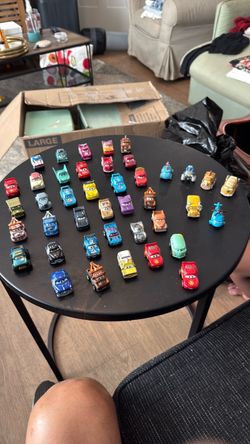 Mini Pixar cars.  42 total