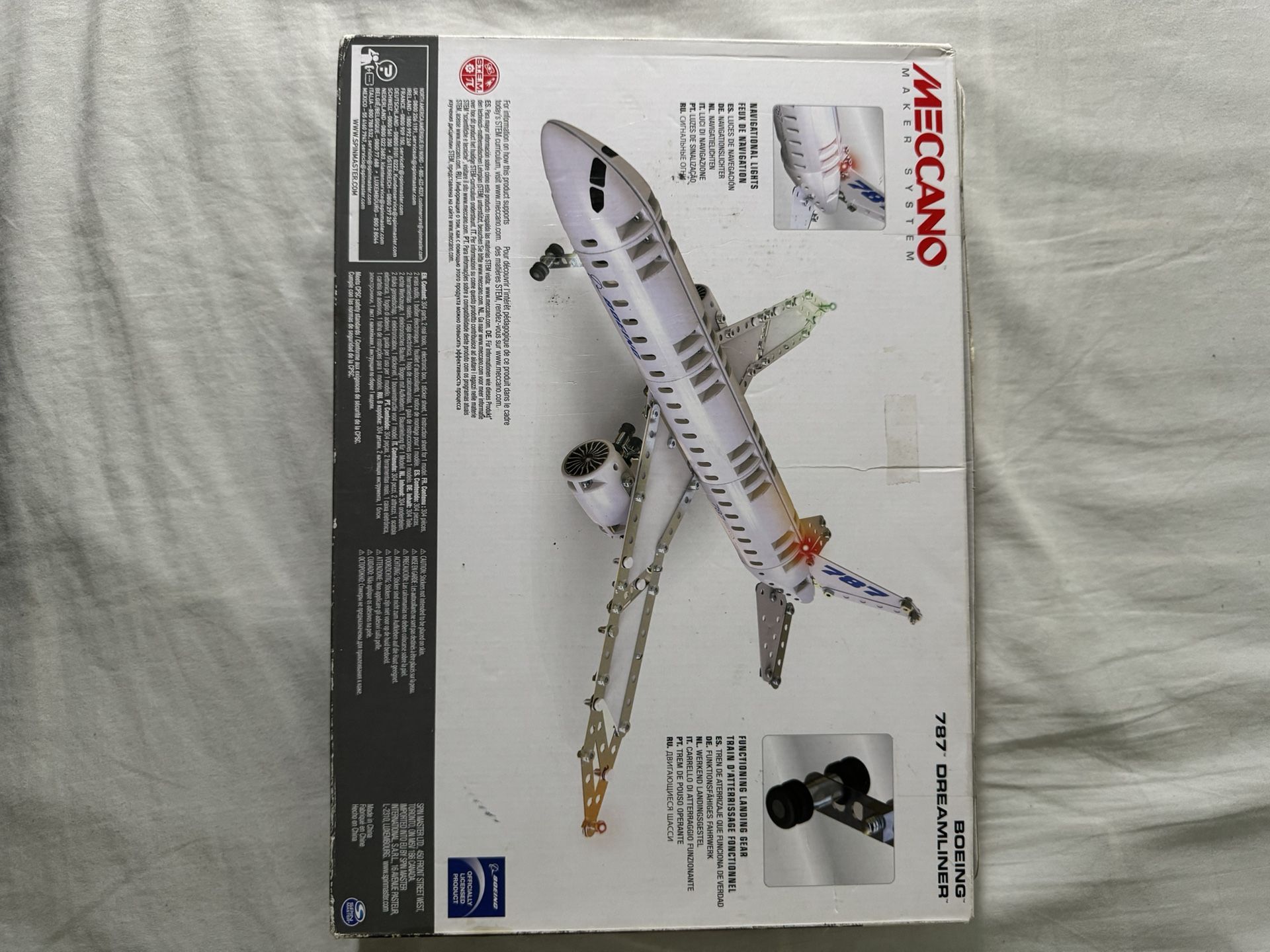 Meccano Boeing 787 Dreamliner for Sale in Ontario CA OfferUp