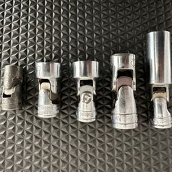 Snap-On Vintage Universal Joint Sockets Assorted sizes