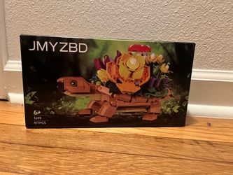 Turtle Floral Building Block Set 477 Pieces