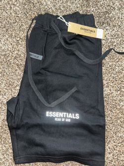 Essential Fear Of God Shorts Size (L) Black
