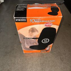 HoMedics 10-Motor Back Massager w/ Heat – Chair Cushion
