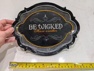 Be Wicked Halloween Cheese Plate