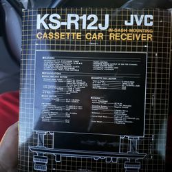 KS-R12J Cassette Car Receiver 