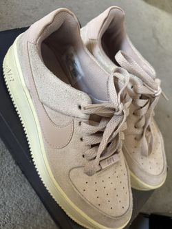 Pink Suede Air Forces 