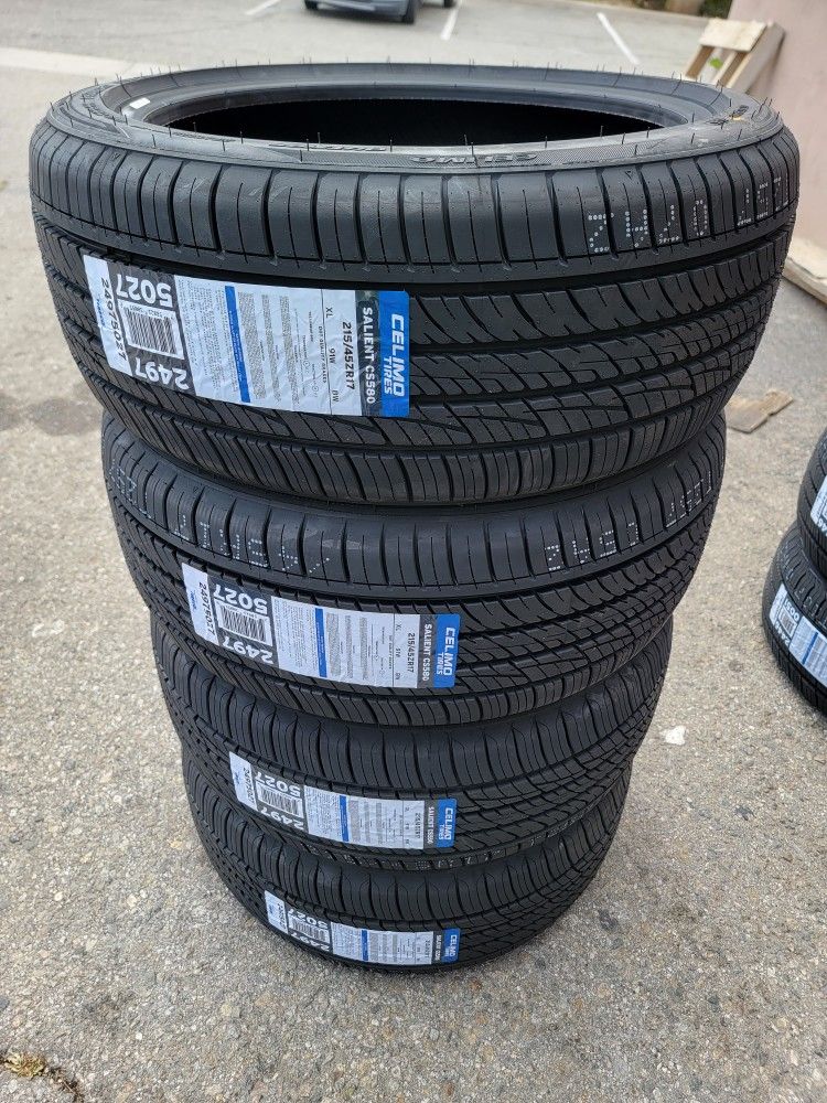 215 45 17 CELIMO TIRES 