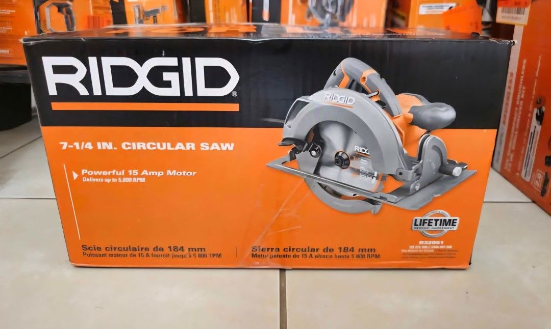 RIDGID R32051 7-1/4 In. Circular Saw (Sierra circular)