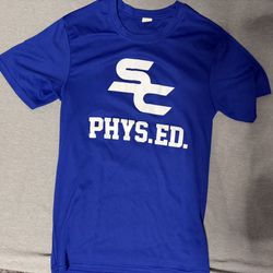 Somerset Canyons Blue PE Uniform Shirt Size Youth Large