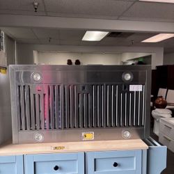 New Brano Voice Control 36" 900 CFM Convertible Insert Range Hood in Stainless Steel w/LED Light