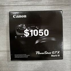 Canon Powershot G7x Mark iii 3 Black