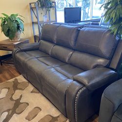 Newnan Sofa With Drop Down Console