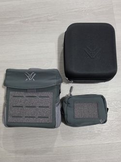 Vortex GlassPak Pro Binocular Harness & Rangefinder Pouch + Hard Case