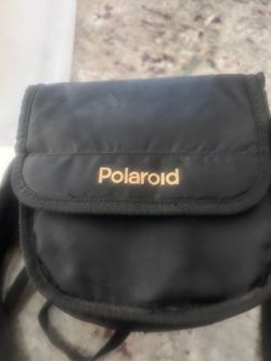 Polaroid Black Camera Bag with Strap