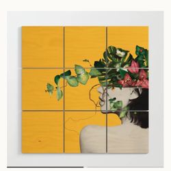 Society 6 Wood Panel Painting 