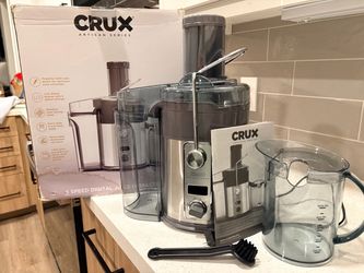 CRUX 5 speed digital juicer