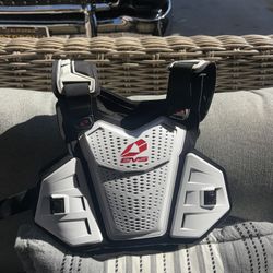 EVS F1 white roost protector