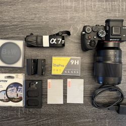 Sony A7iV Full frame body + Sony 35mm 1.4 Full Frame Lens