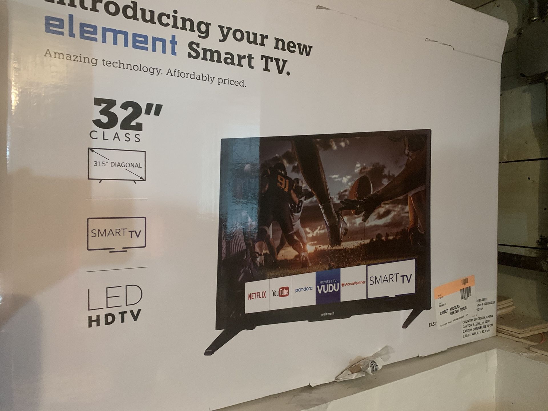 LED HDTV 32in.