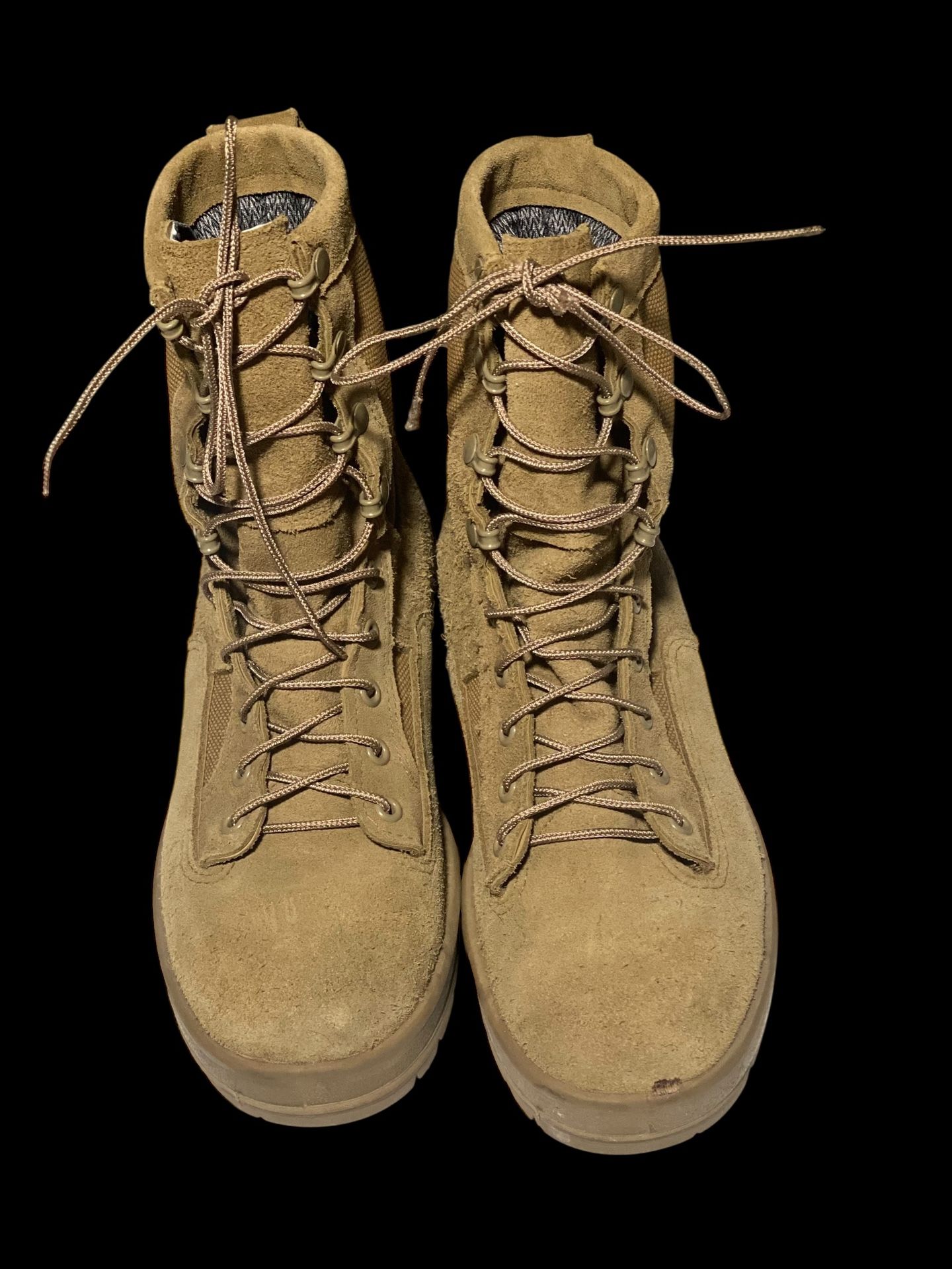 Altama Goretex US Military Combat Boots Mens 6 W Tan Vibram Souls USMC Army