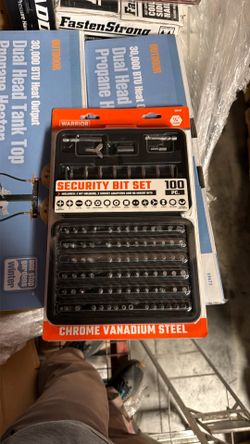 Warrior 100 Piece Security Bit Set