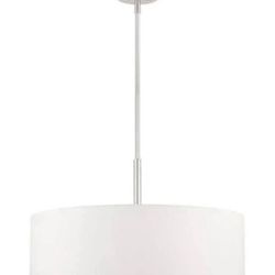 Livex Lighting 4 Light Brushed Nickel Chandelier