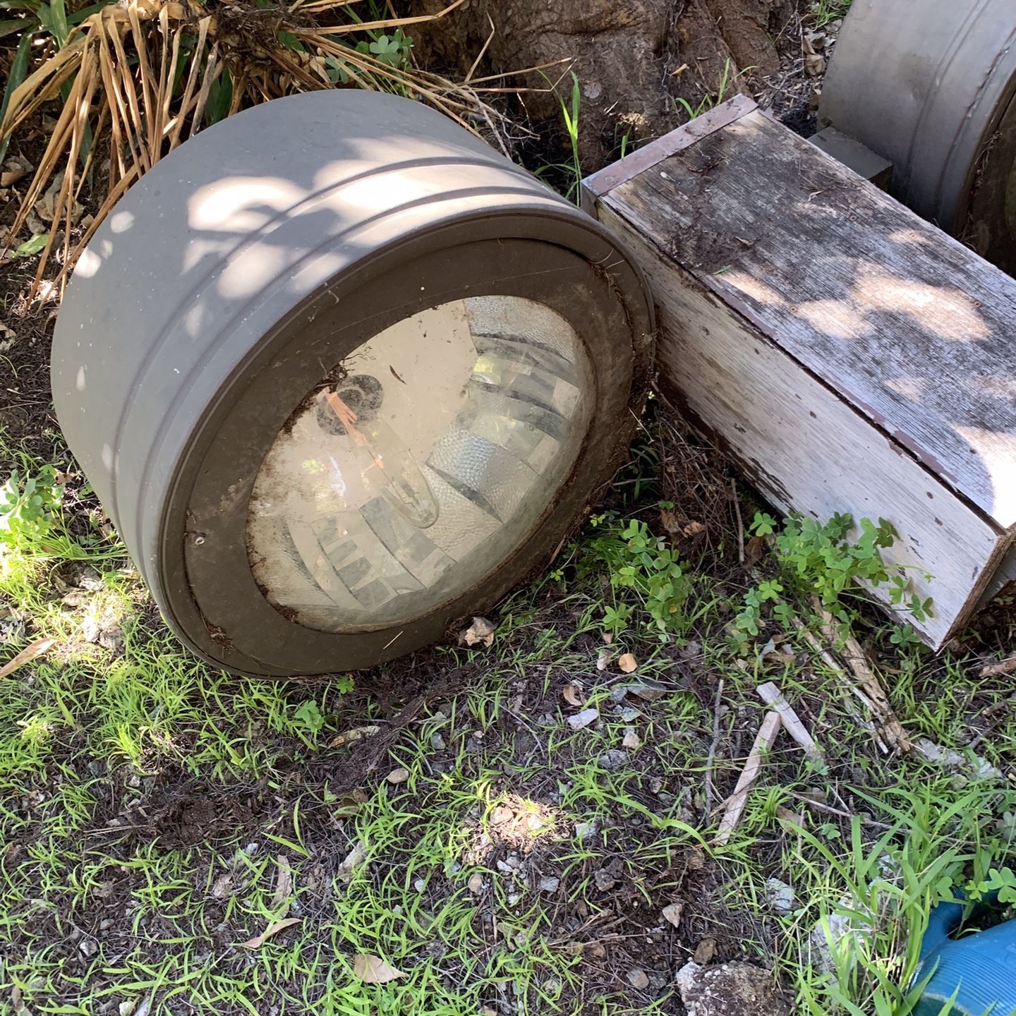 Vintage Parking Lot Lights