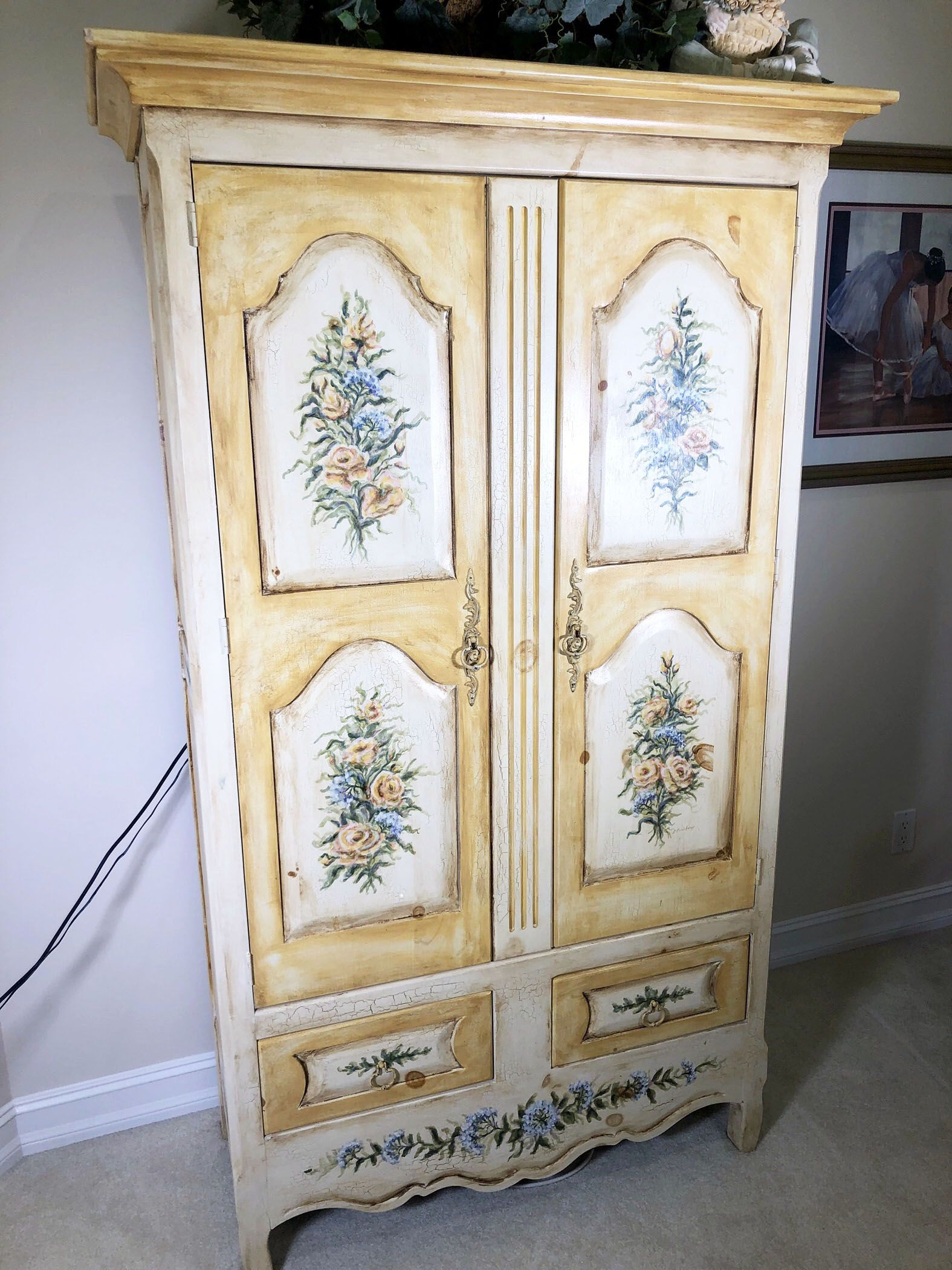 Wood Armoire