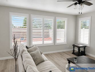 Persianas de Basswood Premium y Polyvinyl, Custom, Instalacion - 909-681-7003