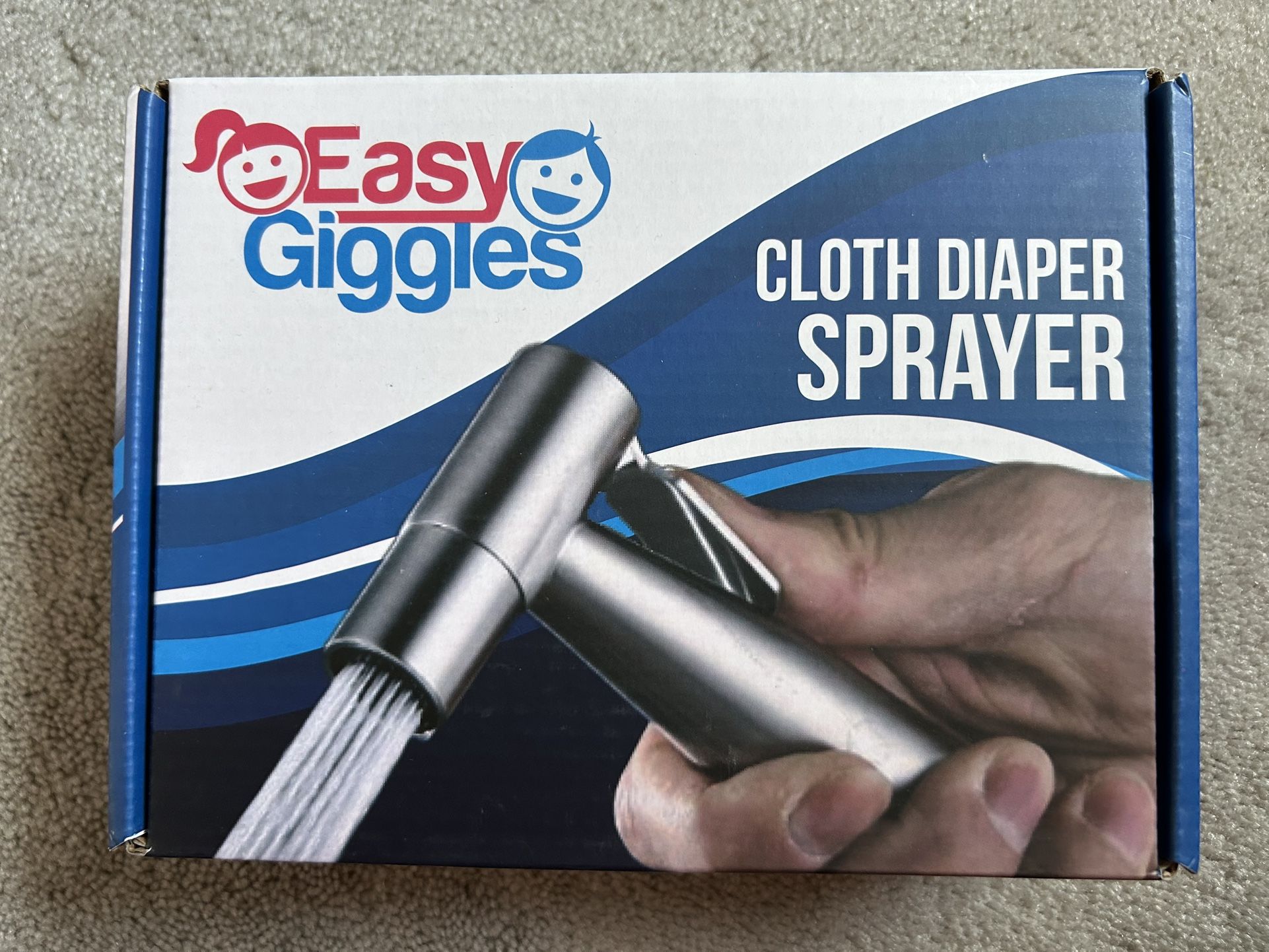 Easy Giggles Stainless Steel Cloth Diaper Sprayer – Brand New in Box