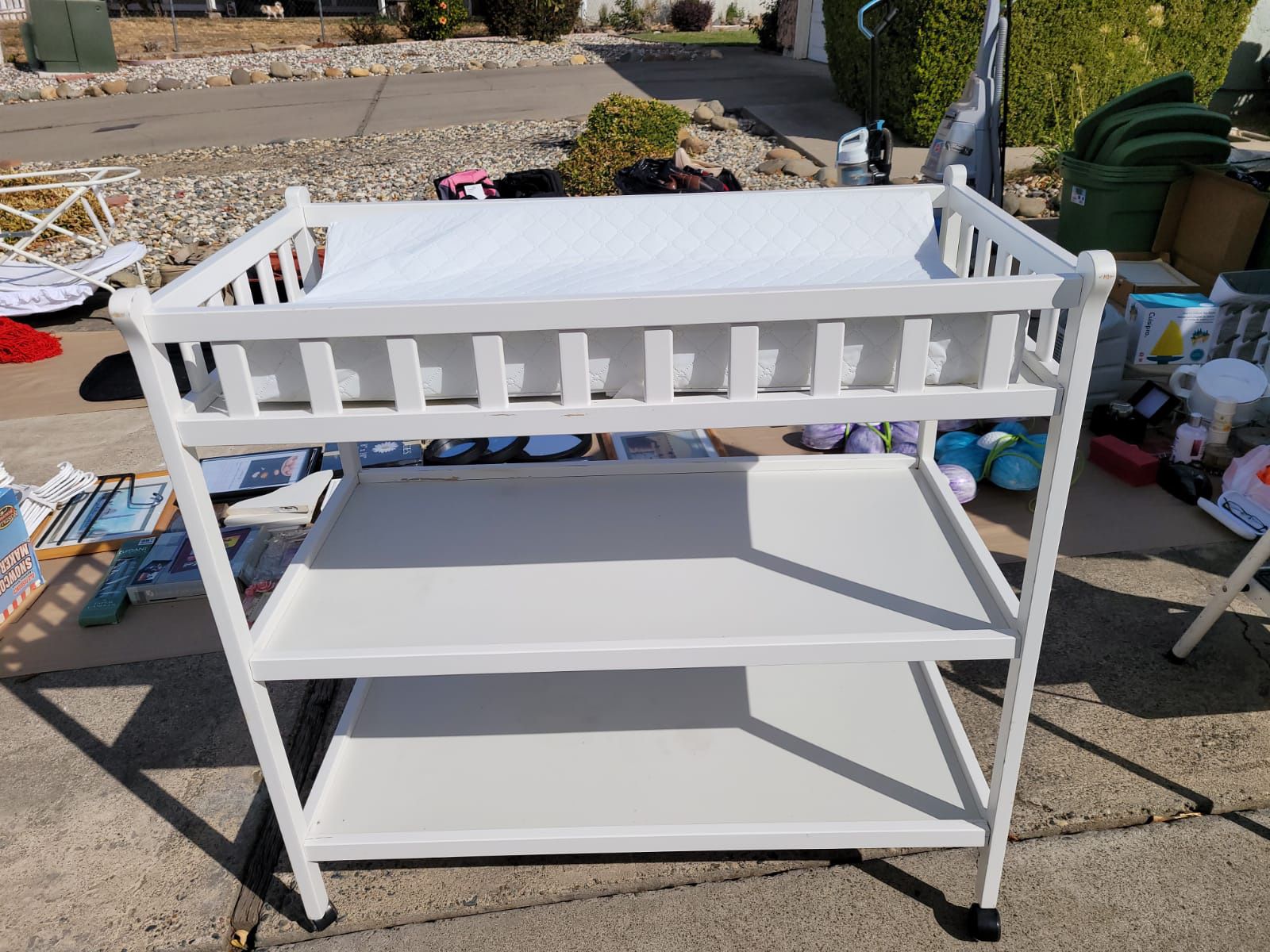 Baby Changing Table - White
