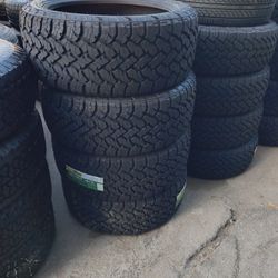 285/45/22 All Terrain Tires Installed And Balanced 