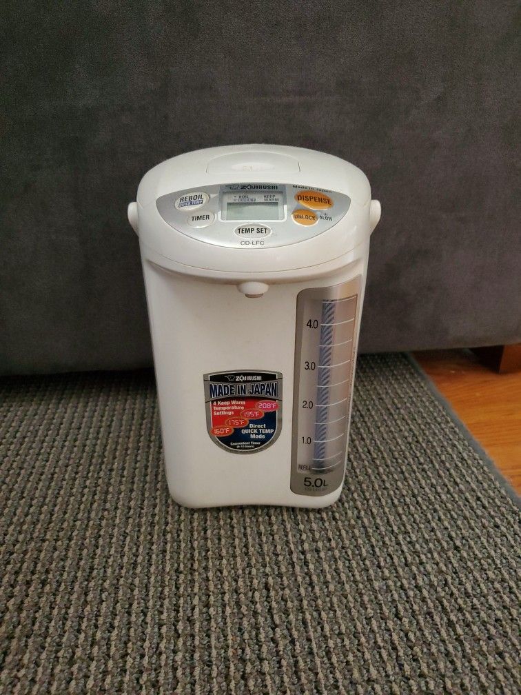 5.0 Lelectric kettle